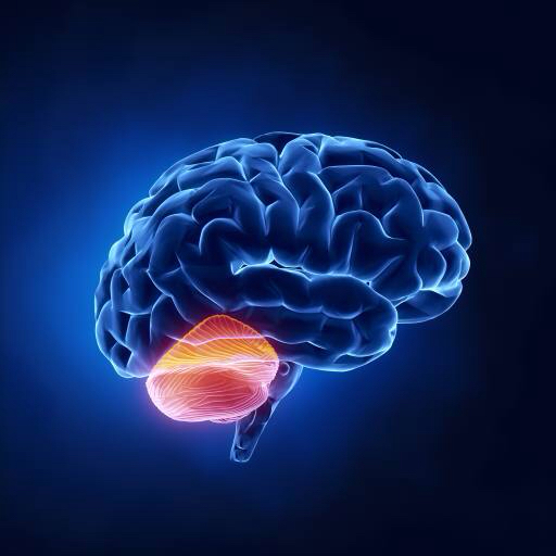 ajus, väikeajus, pea, inimese ajud Woodooart