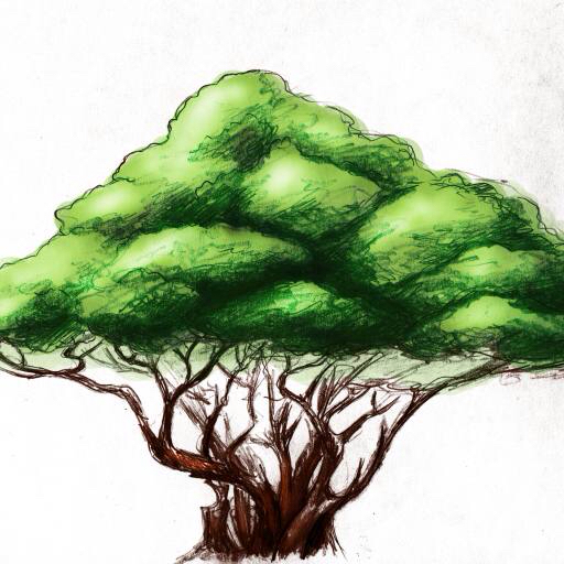 puu, joonistamine, loodus Alexandr Mitiuc (Alexmit)