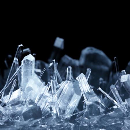 kristallid, teemandid Leigh Prather - Dreamstime