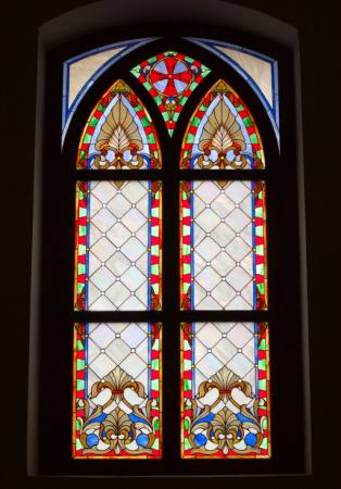 aken, värvi, maal, klaas, kirik Aliaksandr  Mazurkevich - Dreamstime