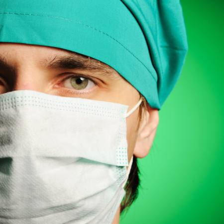 medic, mask, roheline, mees, silma, müts, arst Haveseen - Dreamstime