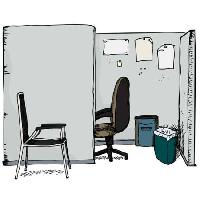 kontoris, tool, prügikast, paber Eric Basir - Dreamstime
