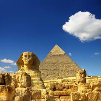 taevas, pilved, püramiid, Sfinks Mikhail Kokhanchikov - Dreamstime