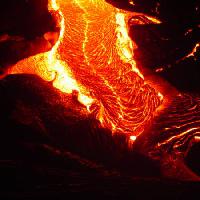 Pixwords Pildi lava, vulkaan, punane, soe, tulekahju, mägi Jason Yoder - Dreamstime