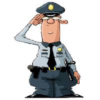 ohvitser, mees, Salute, müts, õiguse Dedmazay - Dreamstime