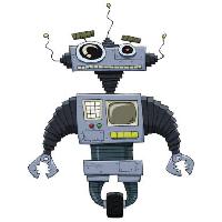 Pixwords Pildi kirjutab rool, silmad, aga masin, robot Dedmazay - Dreamstime