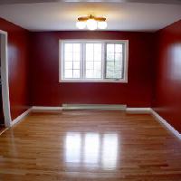 tühi, tuled, aknad, põrand, punane, ruumi Melissa King - Dreamstime