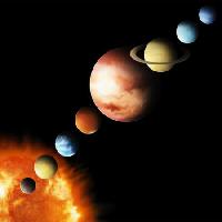 planeedid, planeet, päike, päike Aaron Rutten - Dreamstime