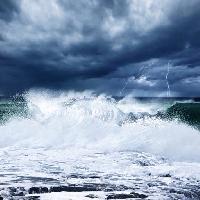 Pixwords Pildi vesi, torm, ookean, ilm, taevas, pilved, välk Anna  Omelchenko (AnnaOmelchenko)